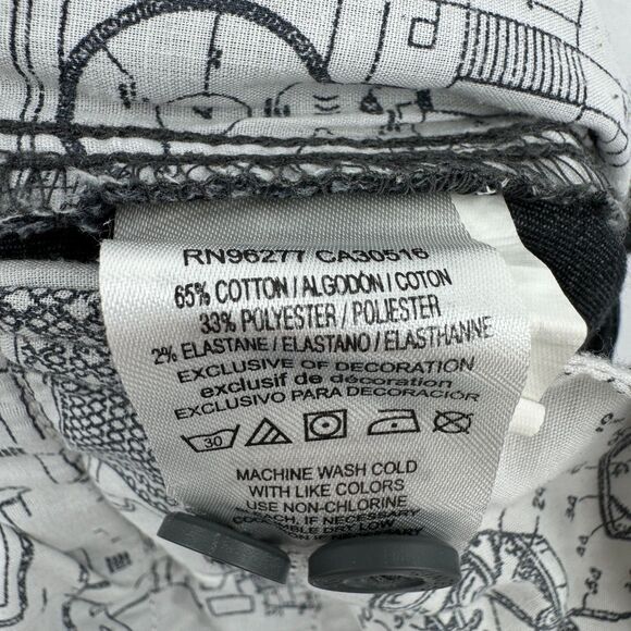 VANS Gray Off The Wall Slim Chinos Boys Size 16 - Picture 6 of 6